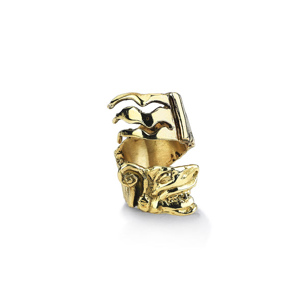 ANCIENT LION RING